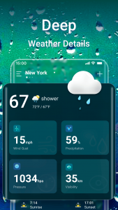 اسکرین شات 6 برنامه Weather Forecast & Live Radar