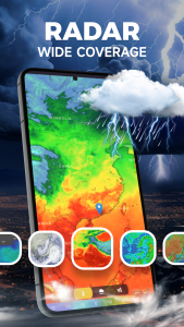اسکرین شات 4 برنامه Accurate Live Weather