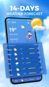 اسکرین شات 3 برنامه Accurate Live Weather