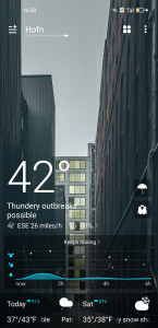 اسکرین شات 3 برنامه Weather Forecast Accurate Info