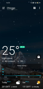 اسکرین شات 5 برنامه Weather Forecast Accurate Info