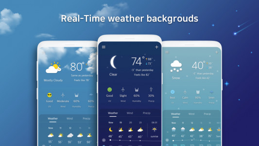 اسکرین شات برنامه Weather Screen 2 - Forecast 5