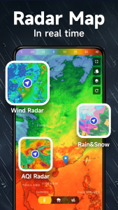 اسکرین شات 4 برنامه Weather Forecast- Live Weather
