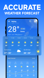 اسکرین شات برنامه Weather Forecast - Live Radar 1