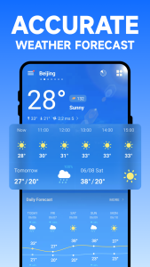 اسکرین شات 1 برنامه Weather Forecast - Live Radar