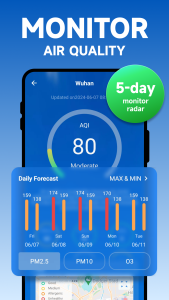 اسکرین شات 7 برنامه Weather Forecast - Live Radar