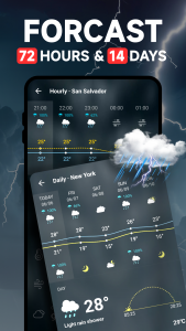 اسکرین شات برنامه Weather Forecast - Live Radar 3