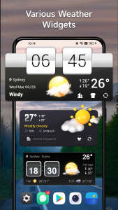 اسکرین شات 3 برنامه Weather: Live radar & widgets