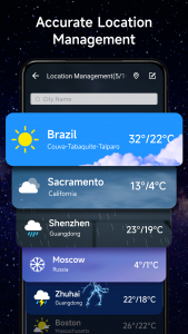 اسکرین شات برنامه Weather: Live radar & widgets 7