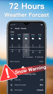 اسکرین شات 4 برنامه Weather - Weather Live