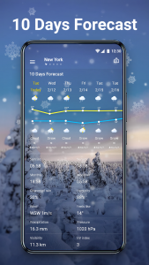 اسکرین شات برنامه Live Weather: Weather Forecast 6