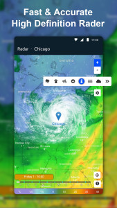 اسکرین شات 4 برنامه Weather Live: Weather Forecast