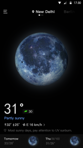 اسکرین شات برنامه Live Weather & Weather Radar 5