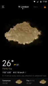 اسکرین شات برنامه Live Weather & Weather Radar 2
