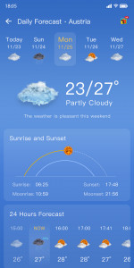اسکرین شات برنامه Weather App & Solar Weather 4