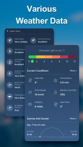 اسکرین شات 4 برنامه Weather Live: Accurate Weather