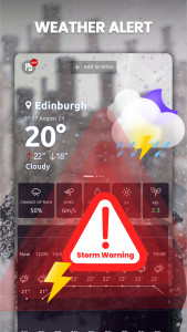 اسکرین شات برنامه Weather App: Local Weather App 5