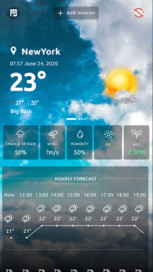 اسکرین شات برنامه Weather App - Weather Underground App for Android 2