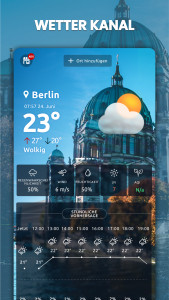 اسکرین شات 1 برنامه Wetter Online - Wetter App