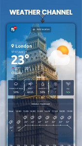 اسکرین شات برنامه Weather App: Local Weather App 1