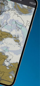 اسکرین شات برنامه Weather Radar: Forecast & Maps 5