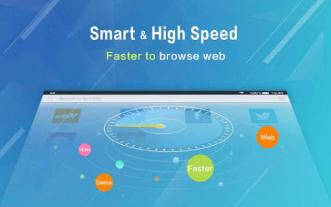 اسکرین شات برنامه Web Browser ( Fast & Secure Web Explorer) 4