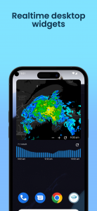 اسکرین شات برنامه Rain Radar: Weather & forecast 7