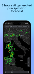 اسکرین شات برنامه Rain Radar: Weather & forecast 4