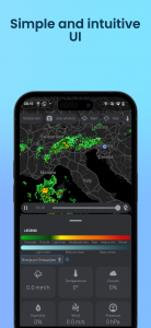 اسکرین شات برنامه Rain Radar: Weather & forecast 5