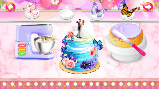 اسکرین شات بازی Wedding Cake: Cooking Games 1