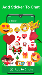 اسکرین شات برنامه Stickers and Emojis for chat 1