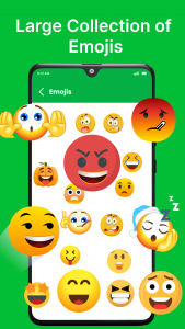 اسکرین شات برنامه Stickers and Emojis for chat 4