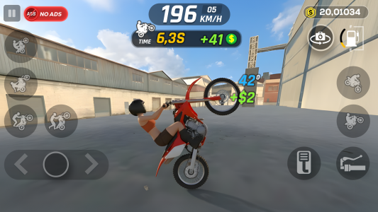اسکرین شات 5 بازی Wheelie Master: Moto Ride 3D