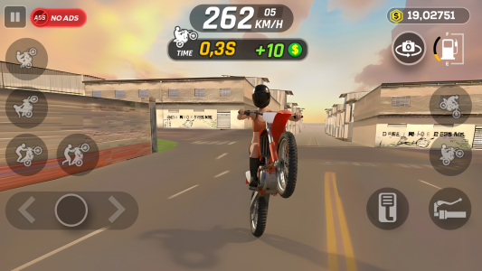 اسکرین شات 6 بازی Wheelie Master: Moto Ride 3D