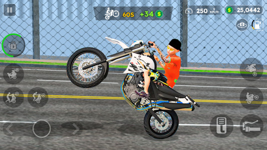 اسکرین شات 5 بازی Wheelie Master: Moto Ride 3D