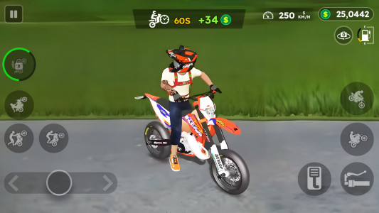 اسکرین شات 1 بازی Wheelie Master: Moto Ride 3D