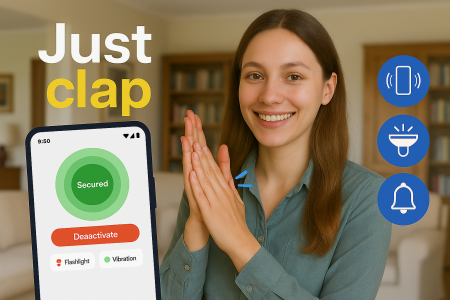 اسکرین شات 2 برنامه Find My Phone Anti Theft Alarm