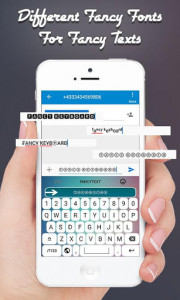 اسکرین شات برنامه Fancy Stylish Fonts Keyboard - Fancy Text Keyboard 3