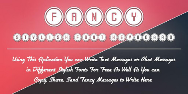 اسکرین شات برنامه Fancy Stylish Fonts Keyboard - Fancy Text Keyboard 1