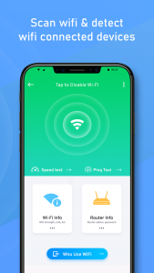 اسکرین شات 3 برنامه WiFi Speed Test: WiFi Master