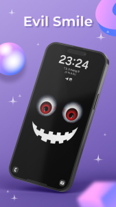 اسکرین شات برنامه Silly Smiles Live Wallpaper 1