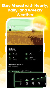 اسکرین شات 2 برنامه Overdrop - Weather & Widget