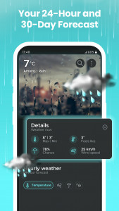 اسکرین شات 4 برنامه Overdrop - Weather & Widget