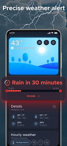 اسکرین شات برنامه Overdrop: Weather today, radar 6