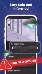 اسکرین شات 6 برنامه Overdrop - Weather & Widget