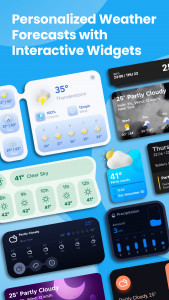 اسکرین شات 3 برنامه Overdrop - Weather & Widget