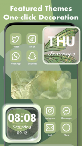 اسکرین شات 7 برنامه Widgets Art - Wallpaper, Theme