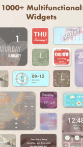 اسکرین شات برنامه Widgets Art - Wallpaper, Theme 5