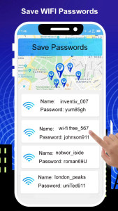 اسکرین شات 2 برنامه WIFI Password Show-Wifi Key