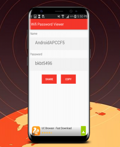 اسکرین شات برنامه Wifi Password Viewer 7